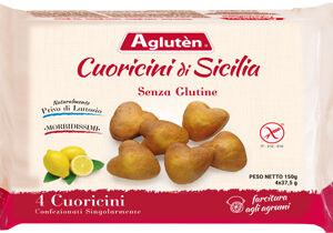 AGLUTEN CUORICINI SICILIA 150G