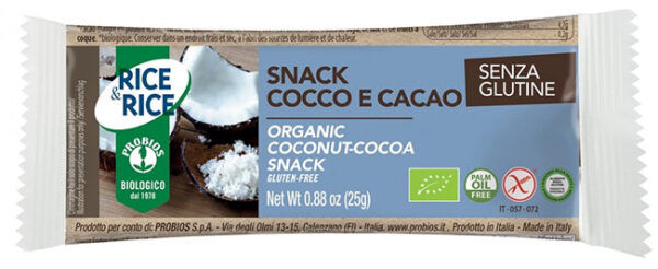 R&R SNACK COCCO/CACAO 25G